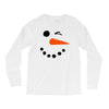 snowman face Long Sleeve Shirts