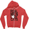 real men love cat Zipper Hoodie