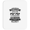 Super Cool Pop Pop Of A Freaking Awesome Grandson Mousepad