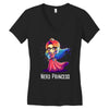 nerd princess Women's V-Neck T-Shirt