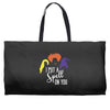 spell on you white letter Weekender Totes