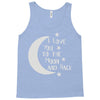 i love you to the moon and back babygrow Tank Top