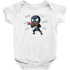 venom nom nom Baby Bodysuit