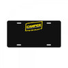 okayest camper in the galaxy funny camping License Plate
