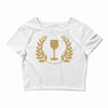 drinking logo Crop Top