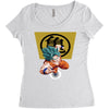 Goku 3D Women's Triblend Scoop T-shirt
