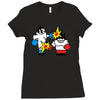 vector gamer boxing Ladies Fitted T-Shirt