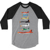 angry planes 3/4 Sleeve Shirt