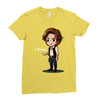 i know Ladies Fitted T-Shirt