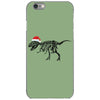 t rex skeleton santa claus iPhone 6/6s Case