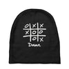 tic tac toe draw Baby Beanies