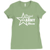 us army proud mom Ladies Fitted T-Shirt