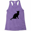 cat black had Racerback Tank