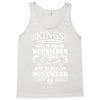 Real Kings Are Born On November 28 Tank Top