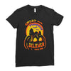 great pumpkin believer halloween Ladies Fitted T-Shirt