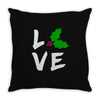 love christmas trending Throw Pillow
