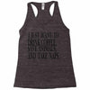 take naps Racerback Tank