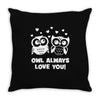 owl always love you Throw Pillow