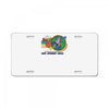 visit earth License Plate