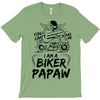 You Cant Scare Me I am Biker Papaw T-Shirt