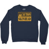 caution skinhead, ideal birthday gift or present Crewneck Sweatshirt