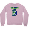 she wants the d seattle Crewneck Sweatshirt