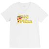 there is no we in pizza V-Neck Tee