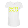 sweet xmas Maternity Scoop Neck T-shirt
