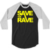 save the rave 3/4 Sleeve Shirt