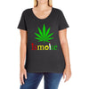 is smoke Ladies Curvy T-Shirt