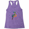 jake paul colorful Racerback Tank