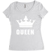 Queen Women's Triblend Scoop T-shirt