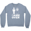 game over Crewneck Sweatshirt