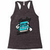 reading is awesome Racerback Tank