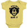 grin and bear it Baby Onesie
