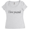 i love you mail Women's Triblend Scoop T-shirt