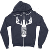 it's beer season Zipper Hoodie