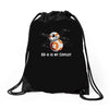 bb 8 is my copilot Drawstring Bags