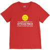 atticus finch funny V-Neck Tee