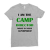 camp director Ladies Fitted T-Shirt