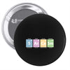 Sarcasm Elements Pin-back button