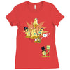 playing with monsters Ladies Fitted T-Shirt