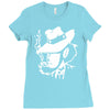 gighen cartoon manga lupin goemon Ladies Fitted T-Shirt