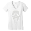 scream (2) Women's V-Neck T-Shirt