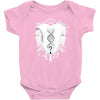 who am i Baby Bodysuit