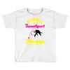 my pitbull is a sweetheart Toddler T-shirt