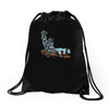 the planet of the kong Drawstring Bags