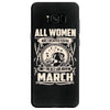 women march Samsung Galaxy S8