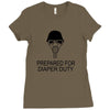 prepared for diaper Ladies Fitted T-Shirt