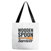 wooden spoon survivor (2) Tote Bags